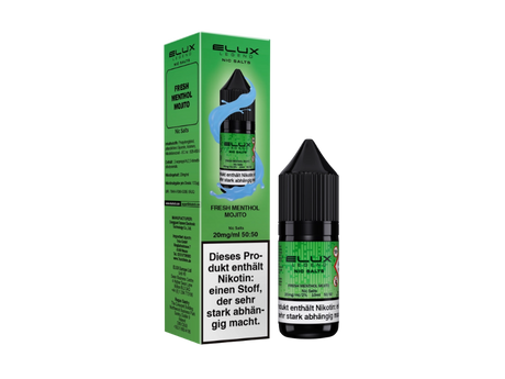 Elux - Nikotinsalz Liquid  - Fresh Menthol Mojito