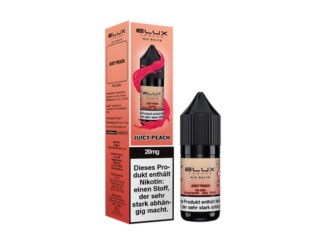Elux - Nikotinsalz Liquid  - Juicy Peach