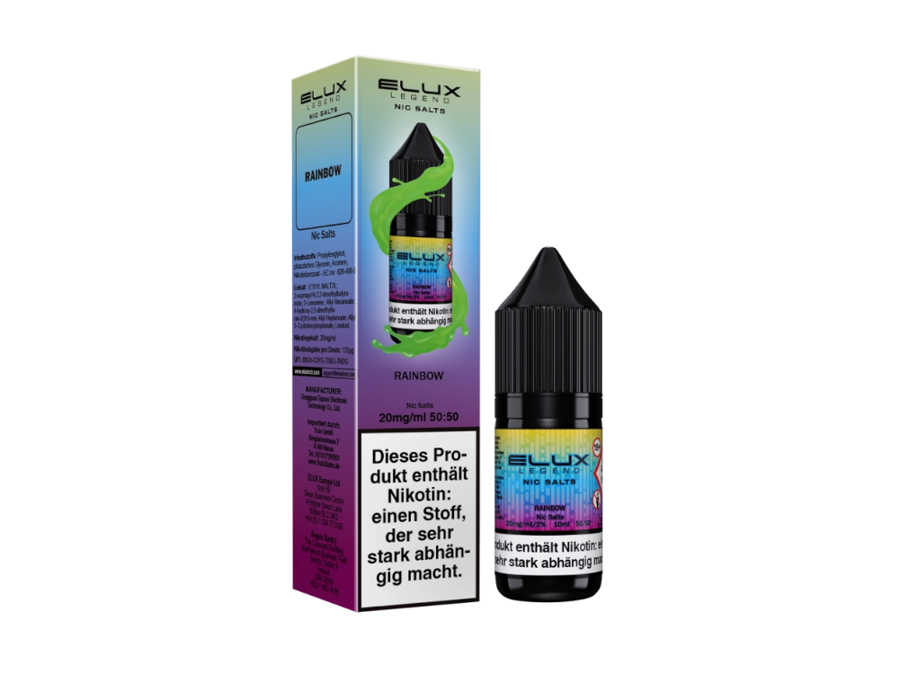 Elux - Nikotinsalz Liquid  - Rainbow