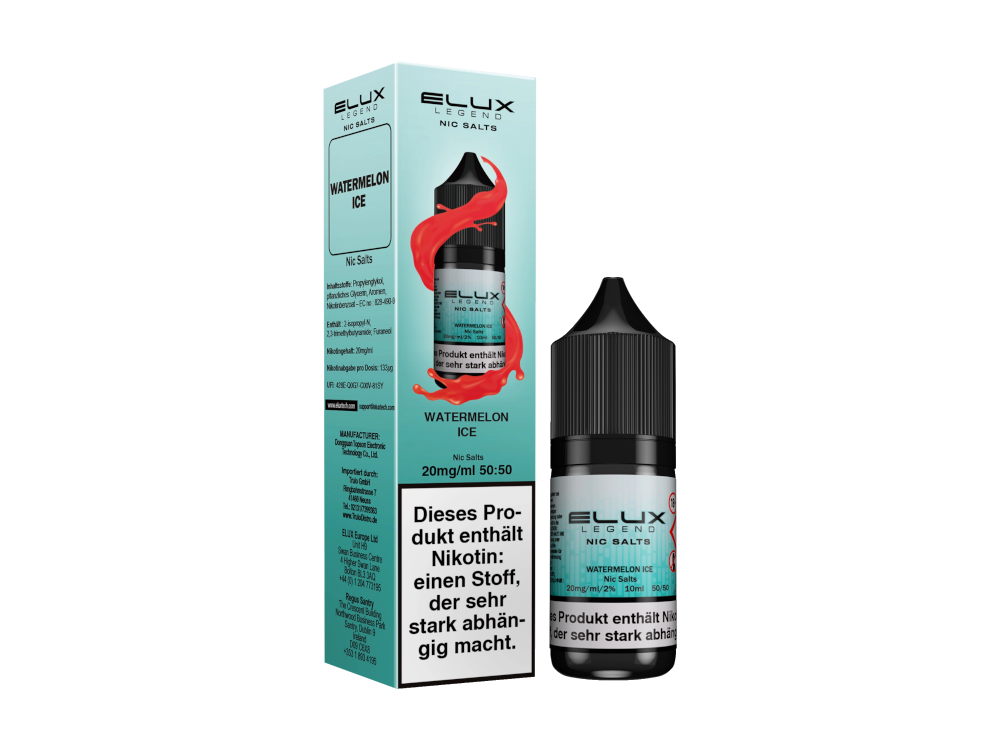 Elux - Nikotinsalz Liquid  - Watermelon Ice
