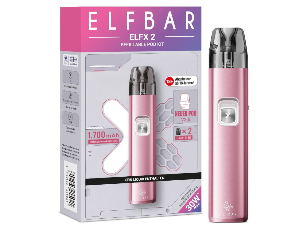 Elfbar - Elfx 2 E-Zigaretten Set