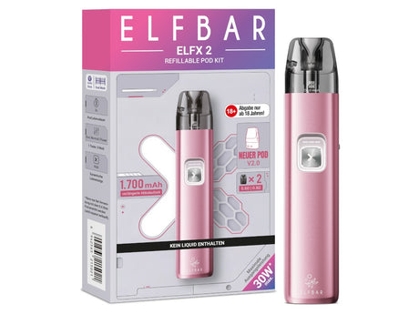 Elfbar - Elfx 2 E-Zigaretten Set
