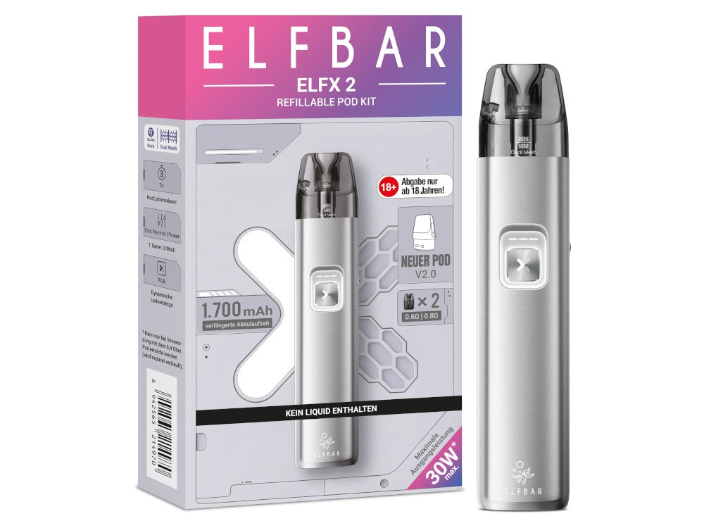 Elfbar - Elfx 2 E-Zigaretten Set