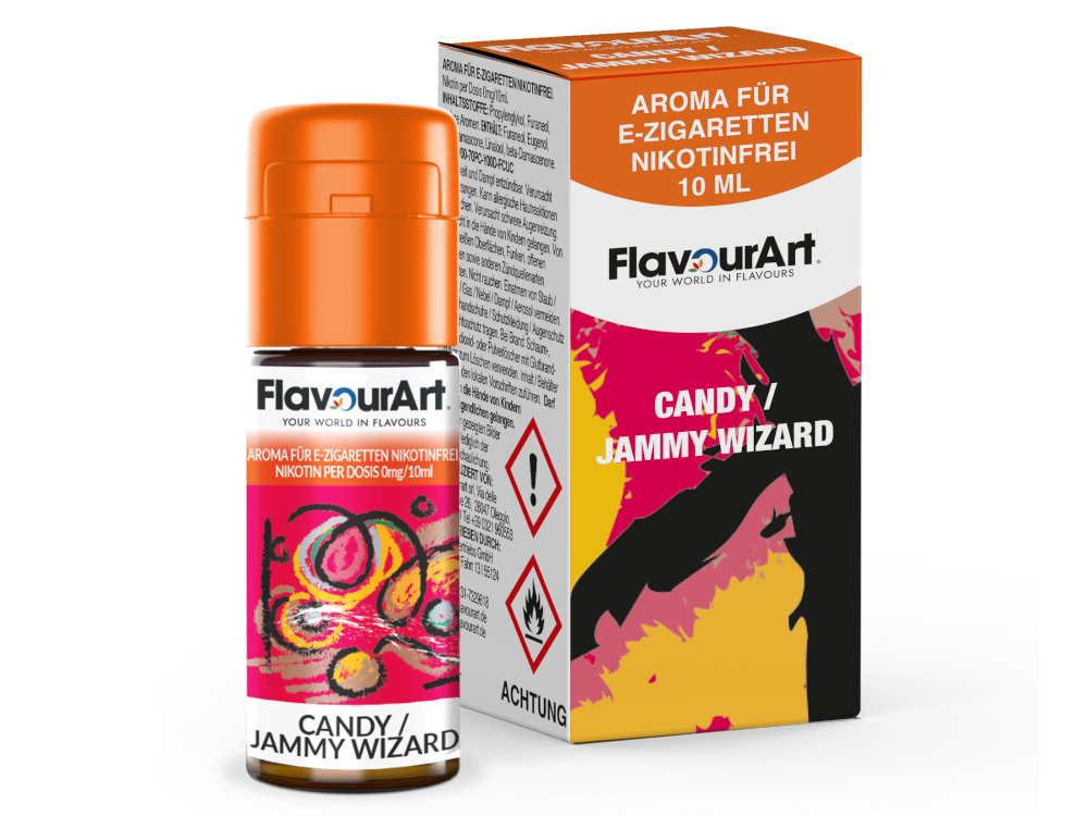 FlavourArt - Aromen 10 ml - Candy Jammy Wizard