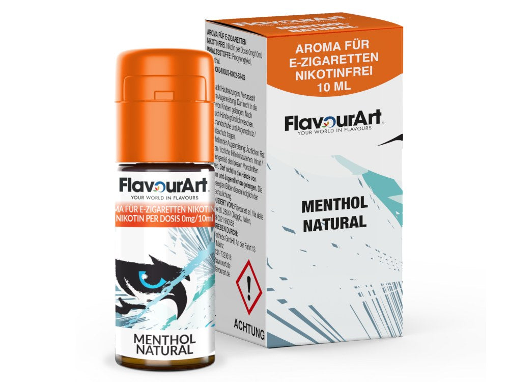 FlavourArt - Aromen 10 ml - Menthol Natural