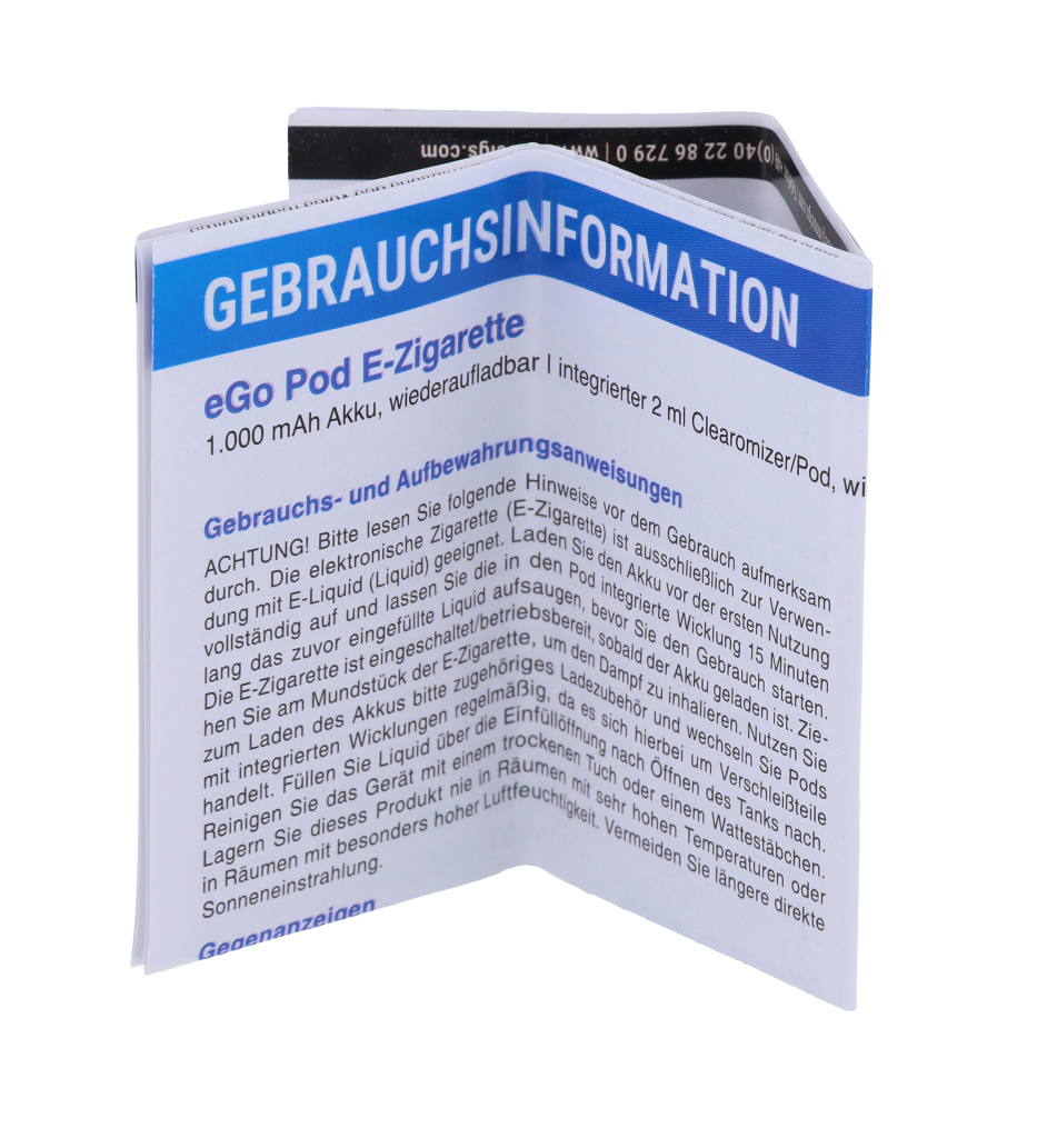 InnoCigs - eGo POD Cartridge 1,2 Ohm (5 Stück pro Packung)