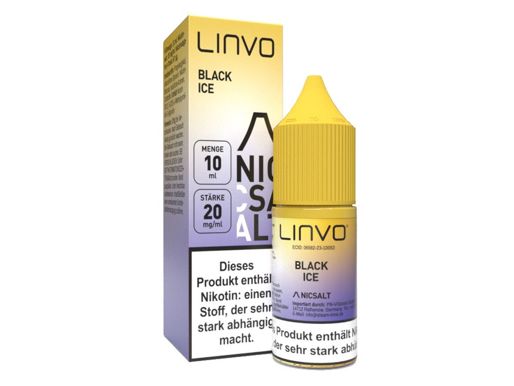 Linvo - Nikotinsalz Liquid - Black Ice