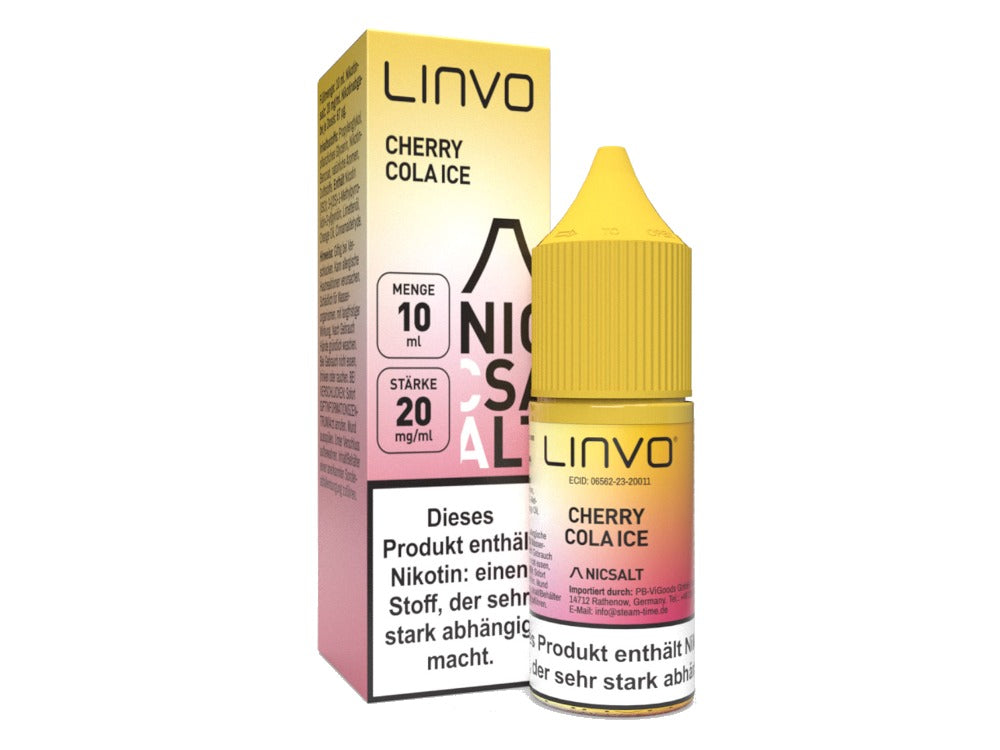 Linvo - Nikotinsalz Liquid - Cherry Cola Ice