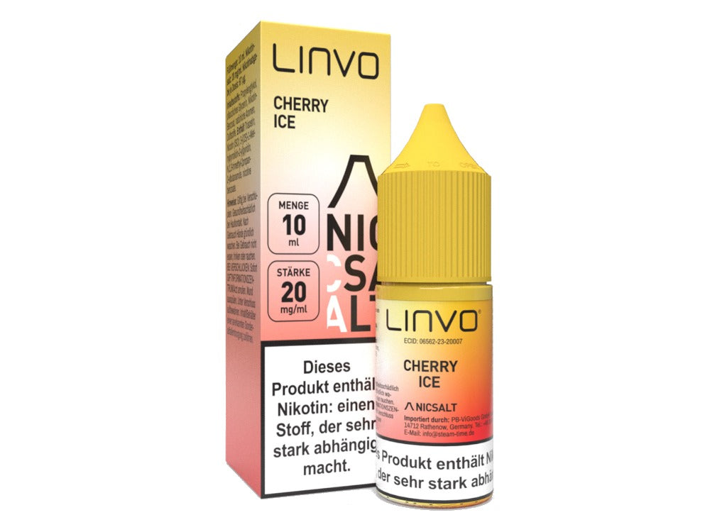 Linvo - Nikotinsalz Liquid - Cherry Ice