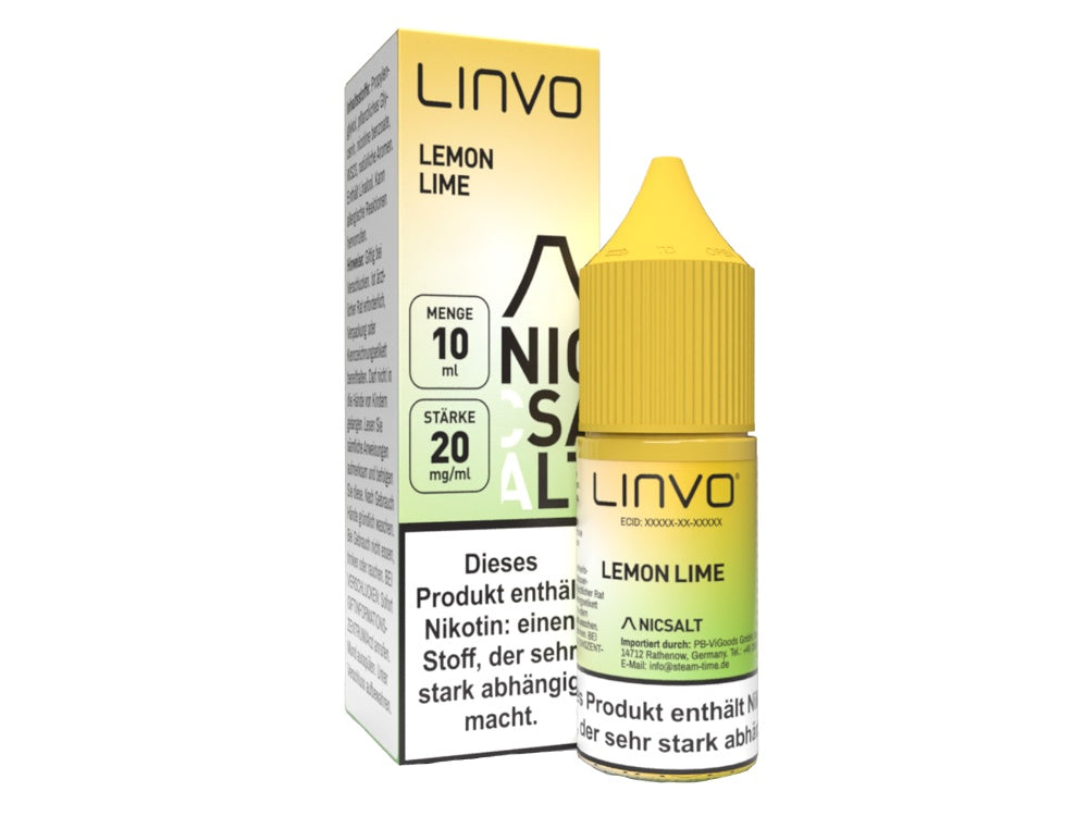 Linvo - Nikotinsalz Liquid - Lemon Lime