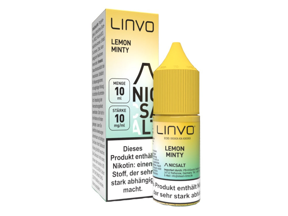 Linvo - Nikotinsalz Liquid - Lemon Minty