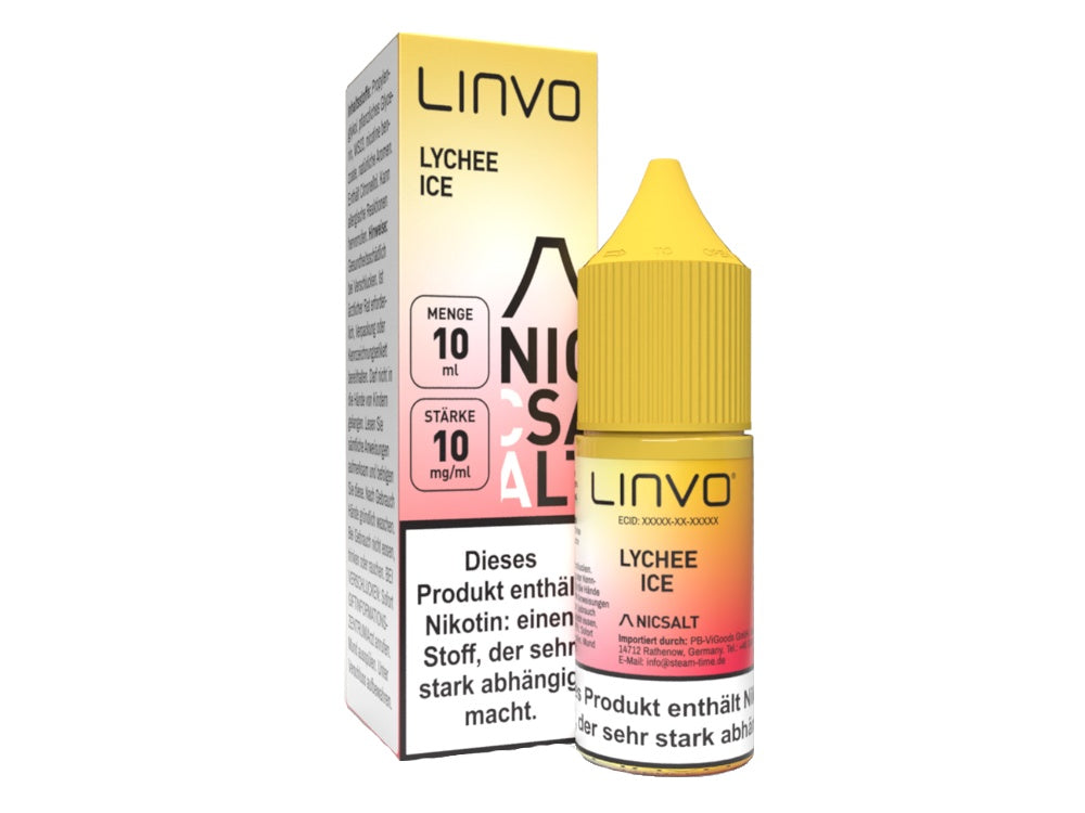 Linvo - Nikotinsalz Liquid - Lychee Ice