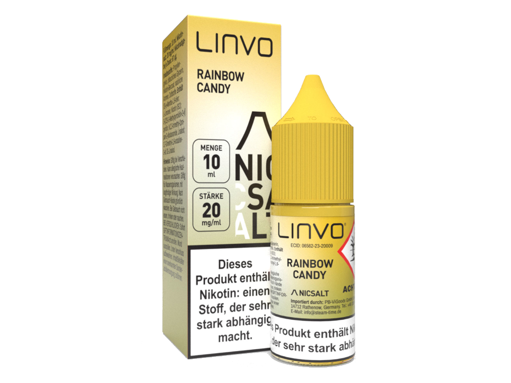 Linvo - Nikotinsalz Liquid - Rainbow Candy