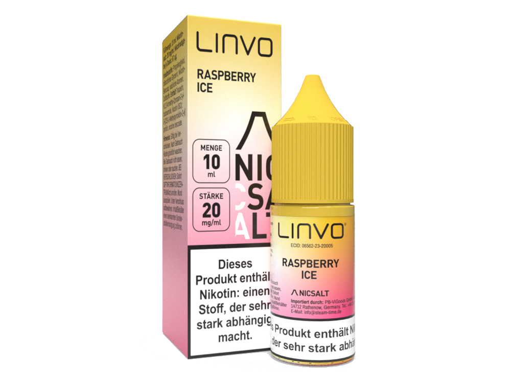 Linvo - Nikotinsalz Liquid - Raspberry Ice
