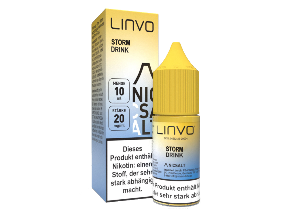 Linvo - Nikotinsalz Liquid - Storm Drink