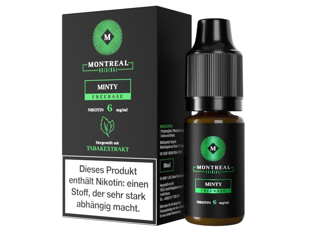 Montreal Original - E-Zigaretten Liquid - Minty