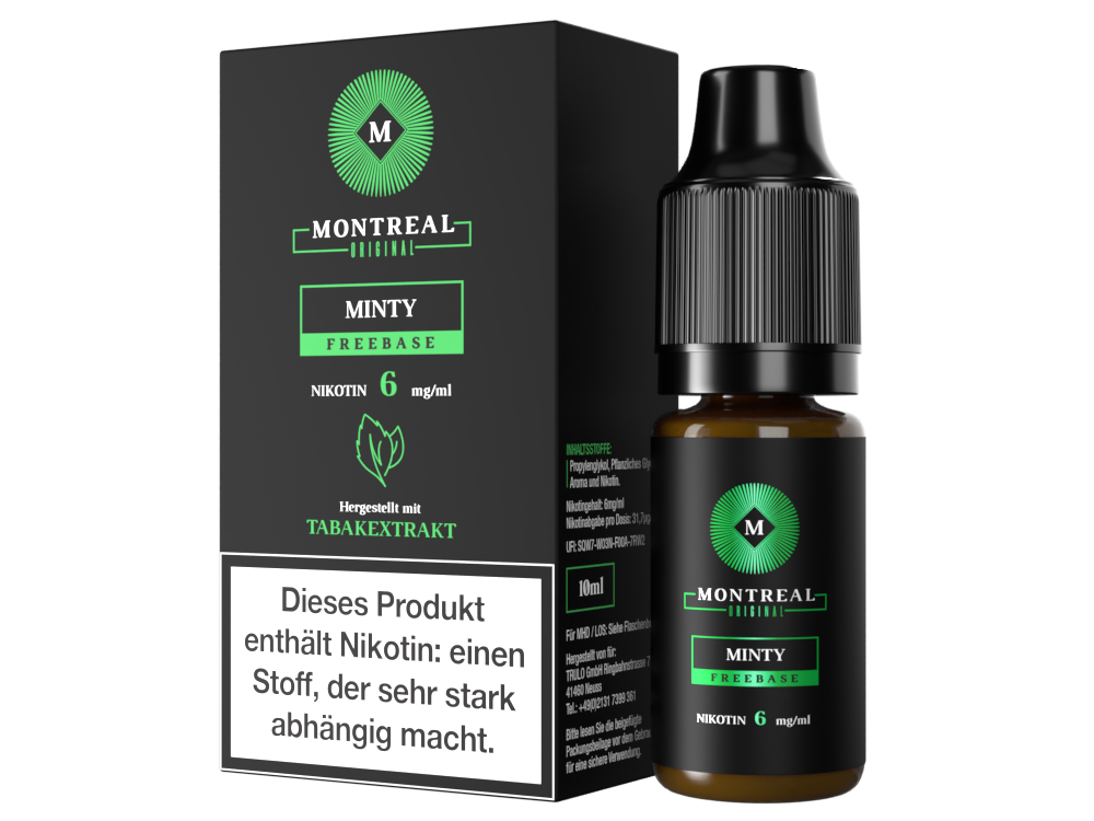Montreal Original - E-Zigaretten Liquid - Minty
