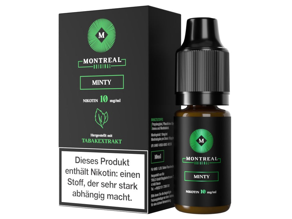 Montreal Original - Nikotinsalz Liquid - Minty