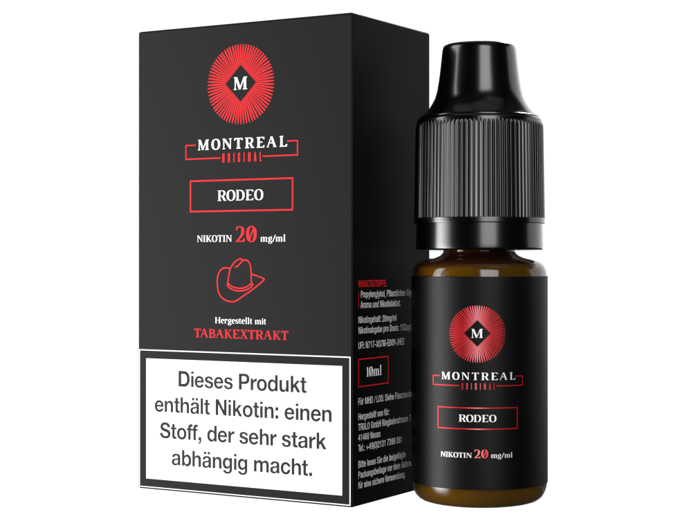 Montreal Original - Nikotinsalz Liquid - Rodeo