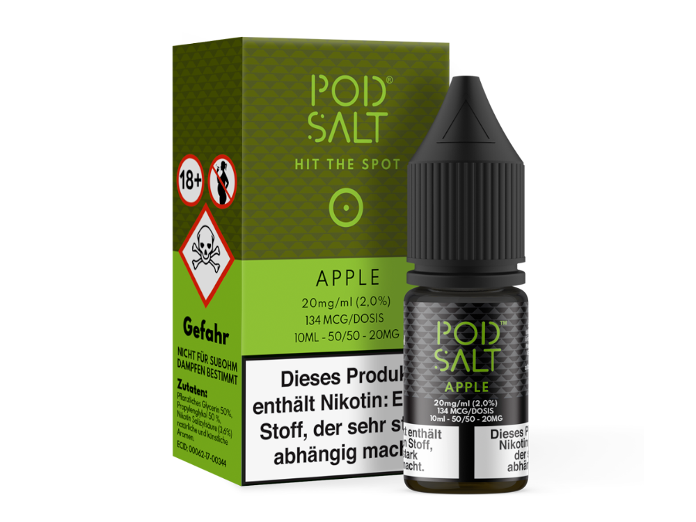 Pod Salt - Apple - Nikotinsalz Liquid