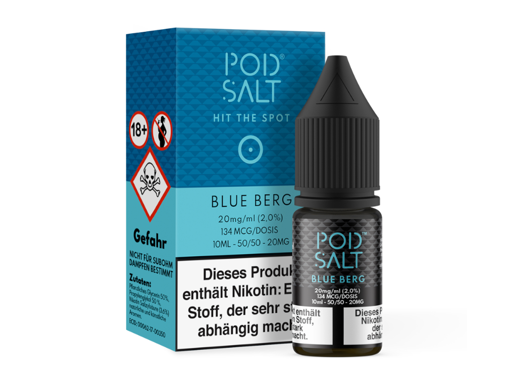 Pod Salt - Blue Berg - Nikotinsalz Liquid