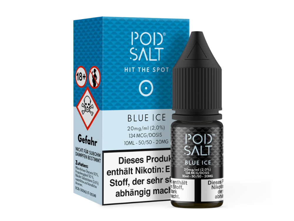 Pod Salt - Blue Ice - Nikotinsalz Liquid