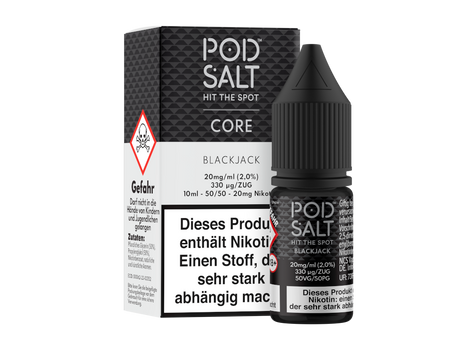 Pod Salt Core - Nikotinsalz Liquid - Blackjack