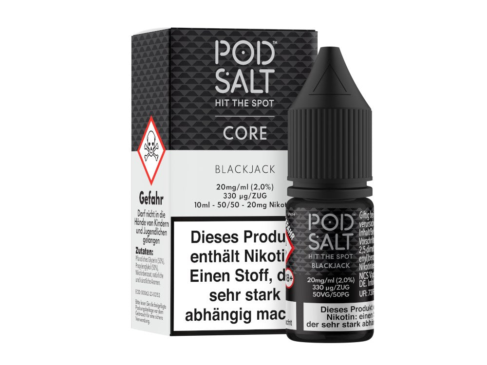 Pod Salt Core - Nikotinsalz Liquid - Blackjack