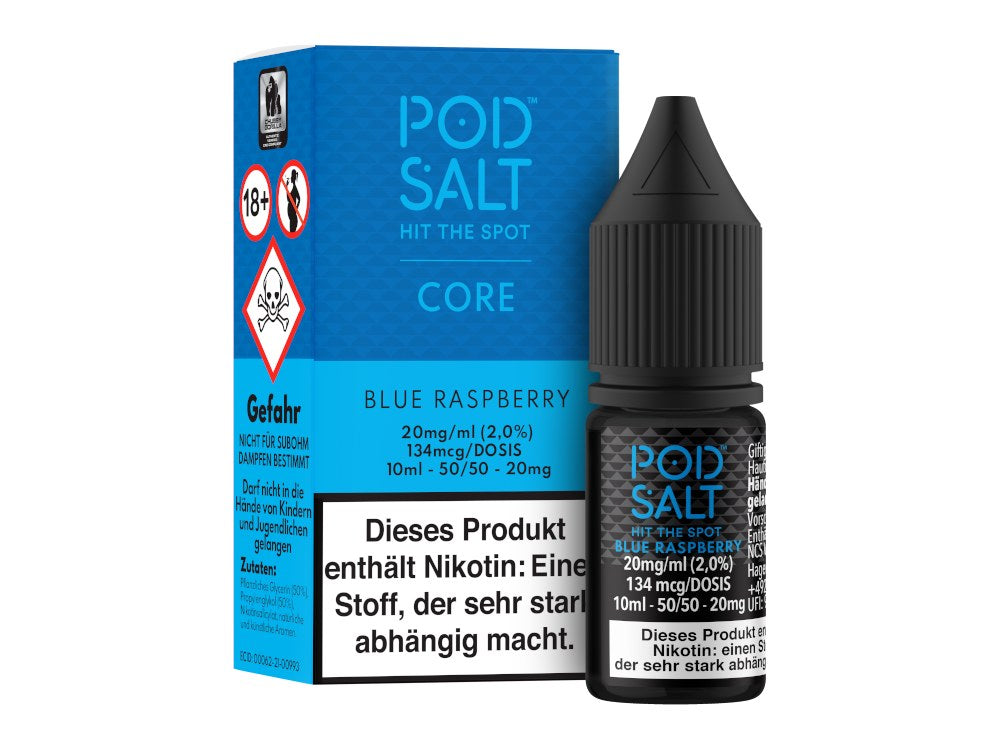 Pod Salt Core - Nikotinsalz Liquid - Blue Raspberry