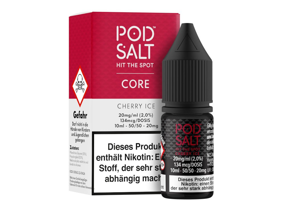 Pod Salt Core - Nikotinsalz Liquid - Cherry Ice