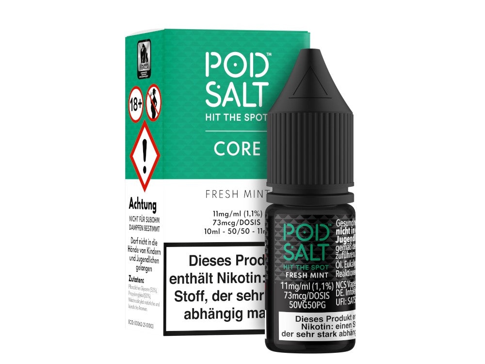 Pod Salt Core - Nikotinsalz Liquid - Fresh Mint