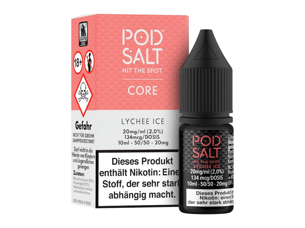Pod Salt Core - Nikotinsalz Liquid - Lychee Ice