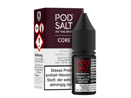 Pod Salt Core - Nikotinsalz Liquid - Mixed Berries Ice