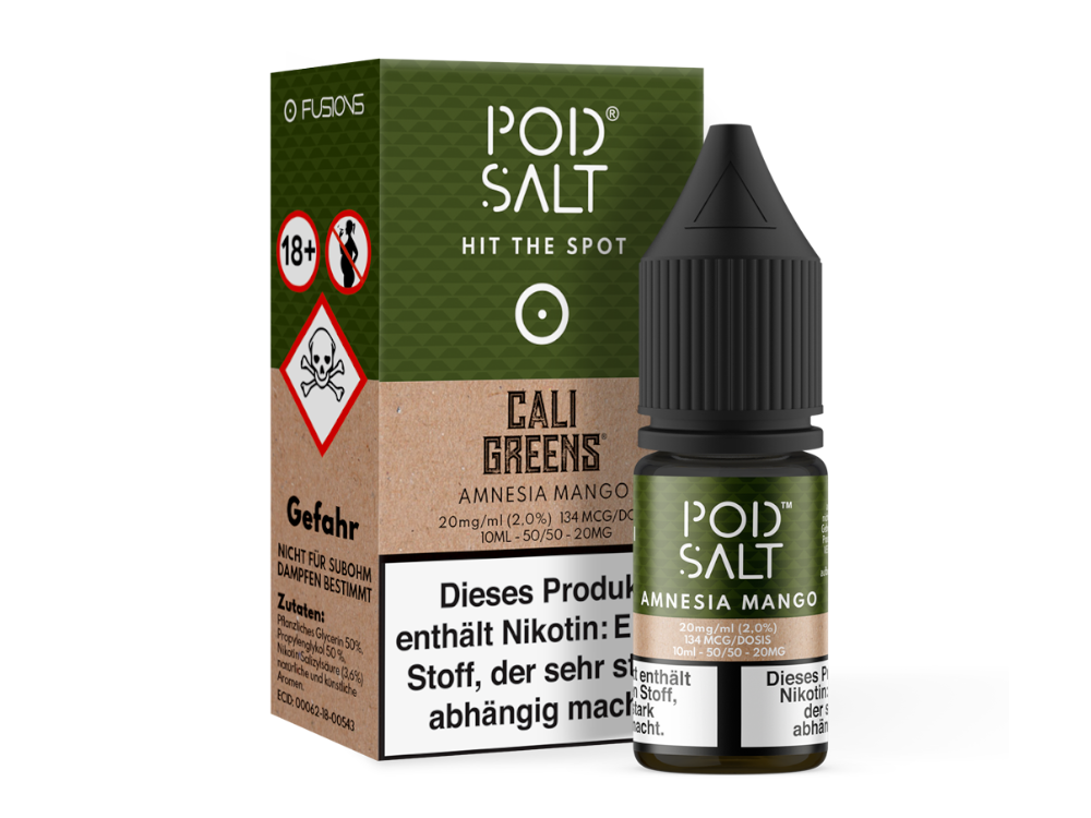 Pod Salt Fusion - Amnesia Mango - Nikotinsalz Liquid