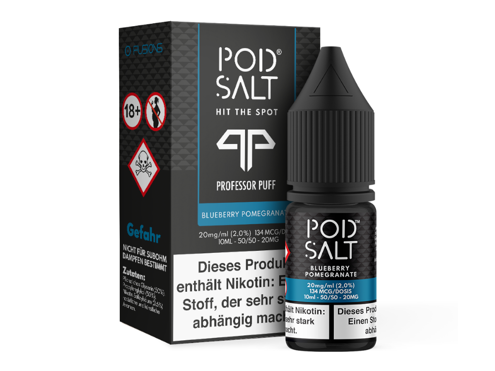 Pod Salt Fusion - Blueberry Pomegranate - Nikotinsalz Liquid