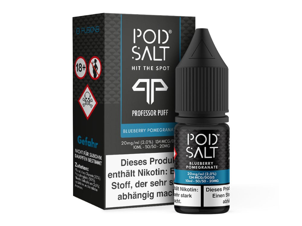 Pod Salt Fusion - Blueberry Pomegranate - Nikotinsalz Liquid