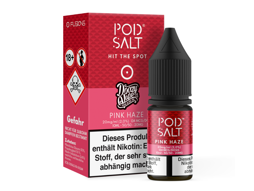 Pod Salt Fusion - Pink Haze - Nikotinsalz Liquid