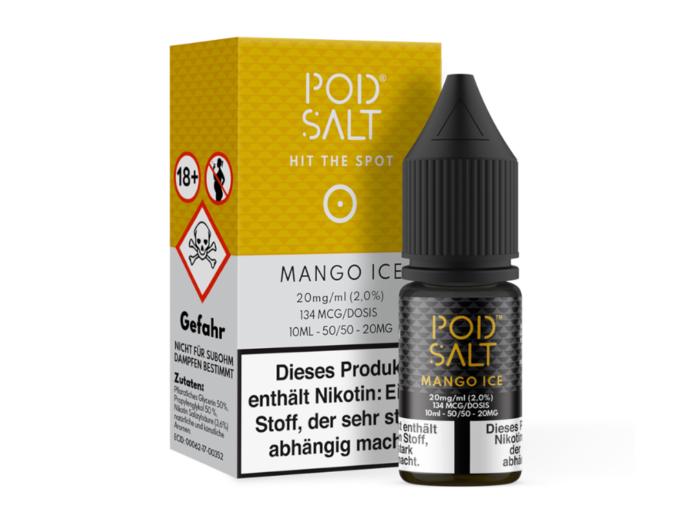 Pod Salt - Mango Ice - Nikotinsalz Liquid