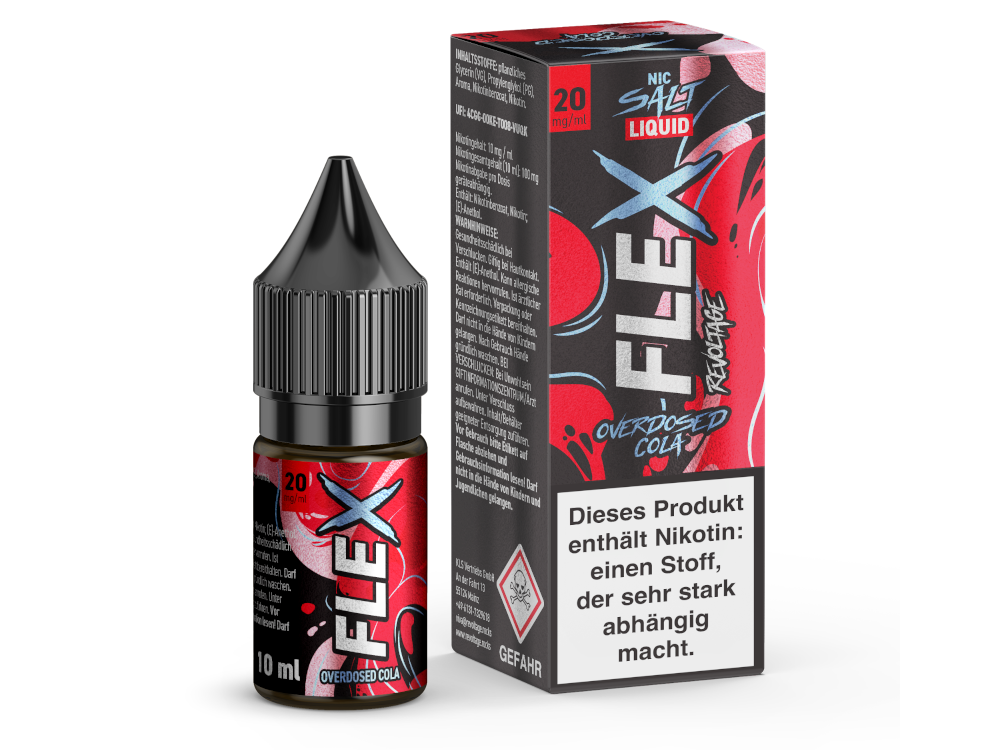 Revoltage - FLEX Nikotinsalz Liquid - Cola