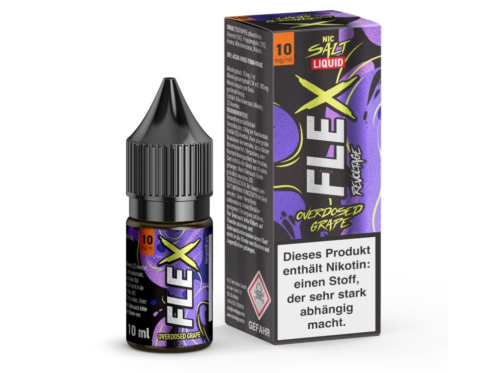 Revoltage - FLEX Nikotinsalz Liquid - Grape
