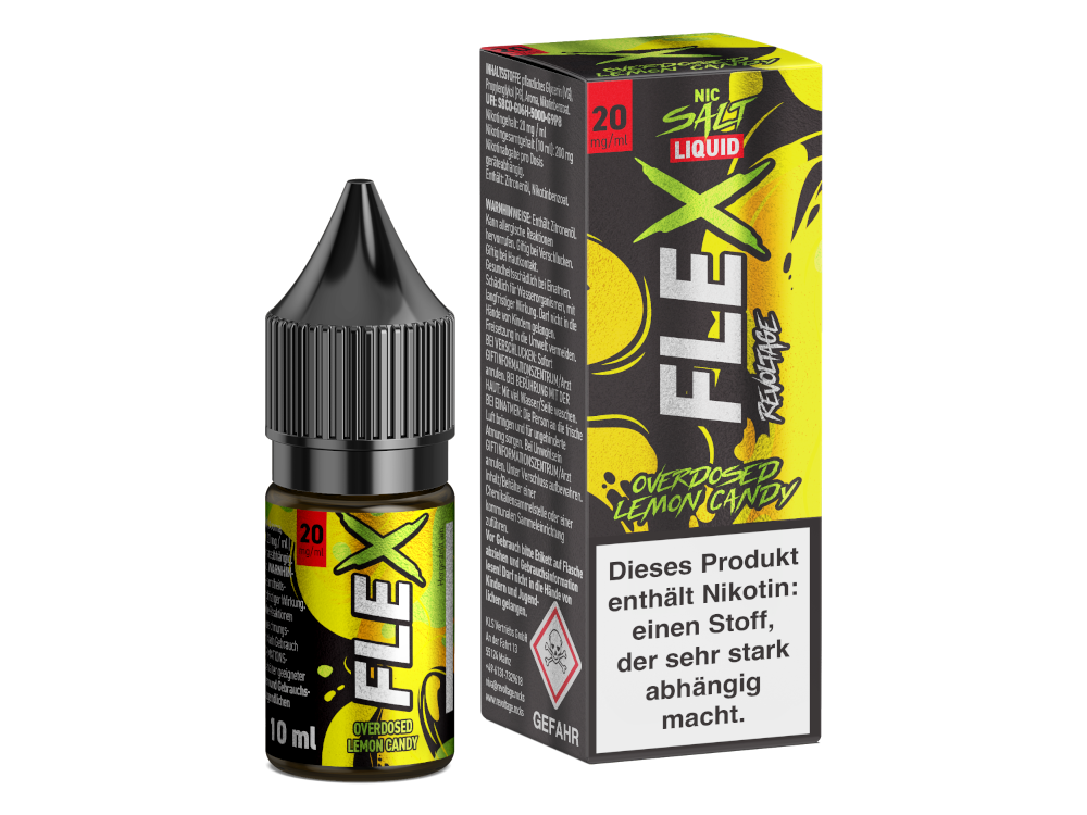 Revoltage - FLEX Nikotinsalz Liquid - Lemon Candy