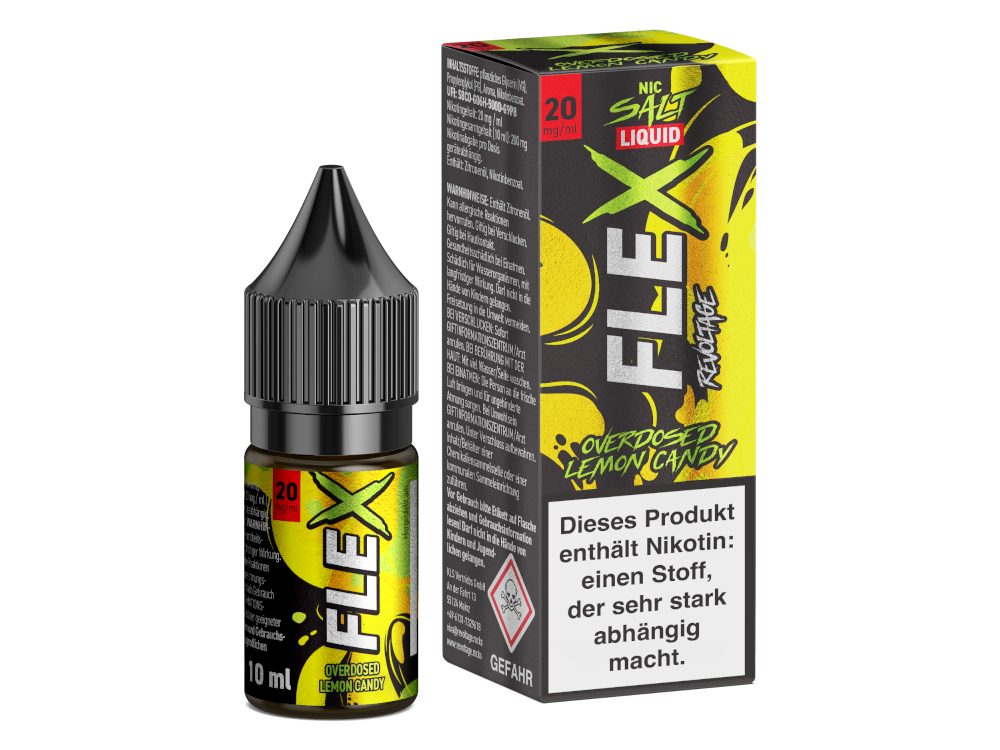 Revoltage - FLEX Nikotinsalz Liquid - Lemon Candy