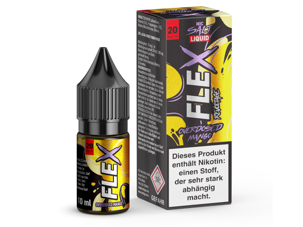 Revoltage - FLEX Nikotinsalz Liquid - Mango
