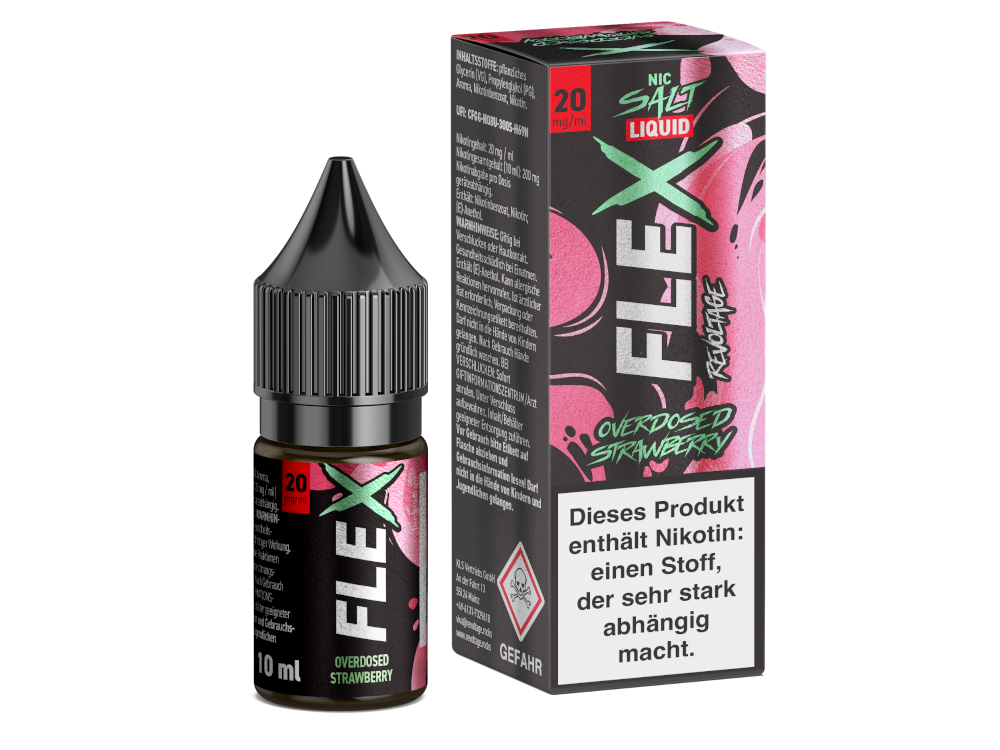 Revoltage - FLEX Nikotinsalz Liquid - Strawberry