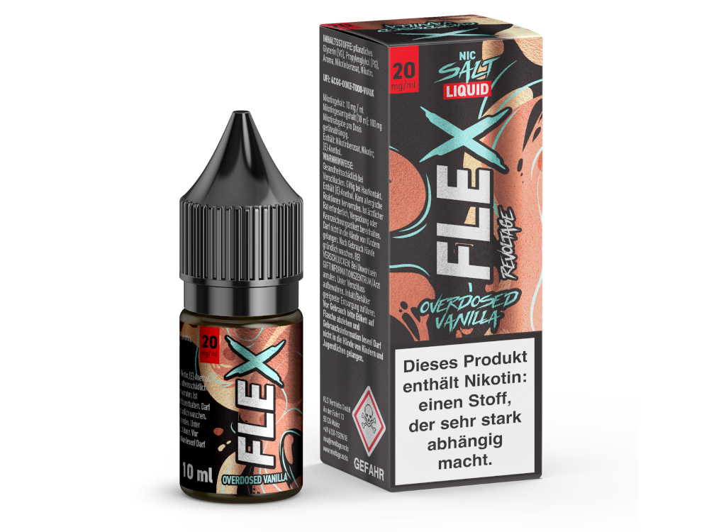 Revoltage - FLEX Nikotinsalz Liquid - Vanilla
