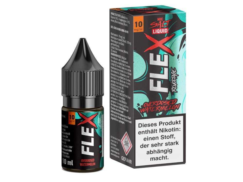 Revoltage - FLEX Nikotinsalz Liquid - Watermelon
