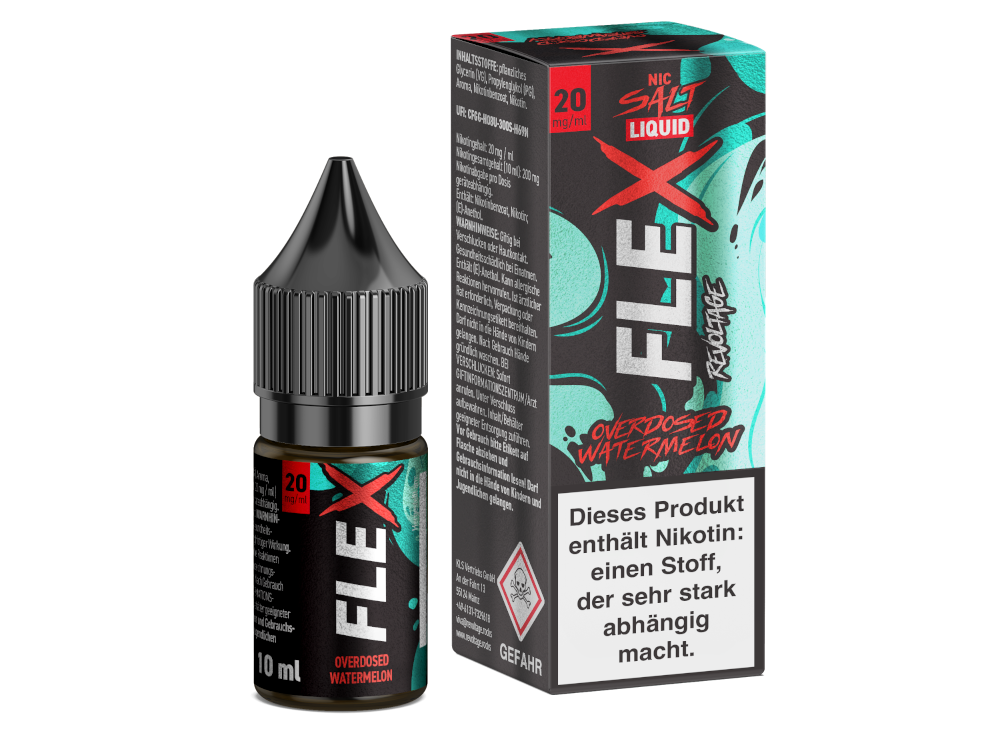 Revoltage - FLEX Nikotinsalz Liquid - Watermelon