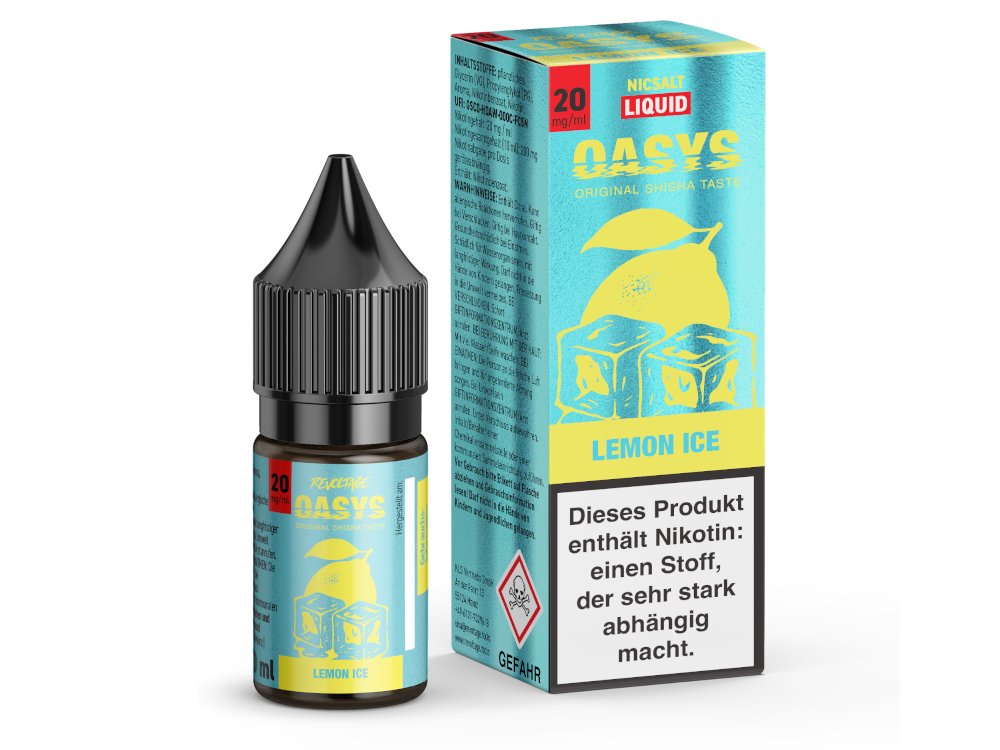 Revoltage - OASYS - Hybrid Nikotinsalz Liquid - Lemon Ice