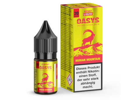 Revoltage - OASYS - Hybrid Nikotinsalz Liquid - Nubian Mountain