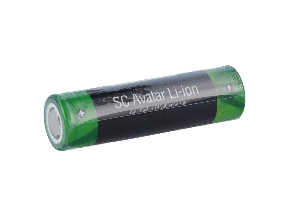 SC 18650er Akku 2000 mAh - 3,7 V